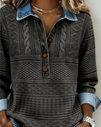 Lorenza™ | Maglia Casual Elegante con Bottoni