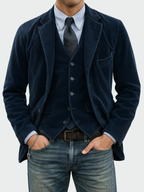 Tommy™ | Completo 2 pezzi: Blazer e Gilet