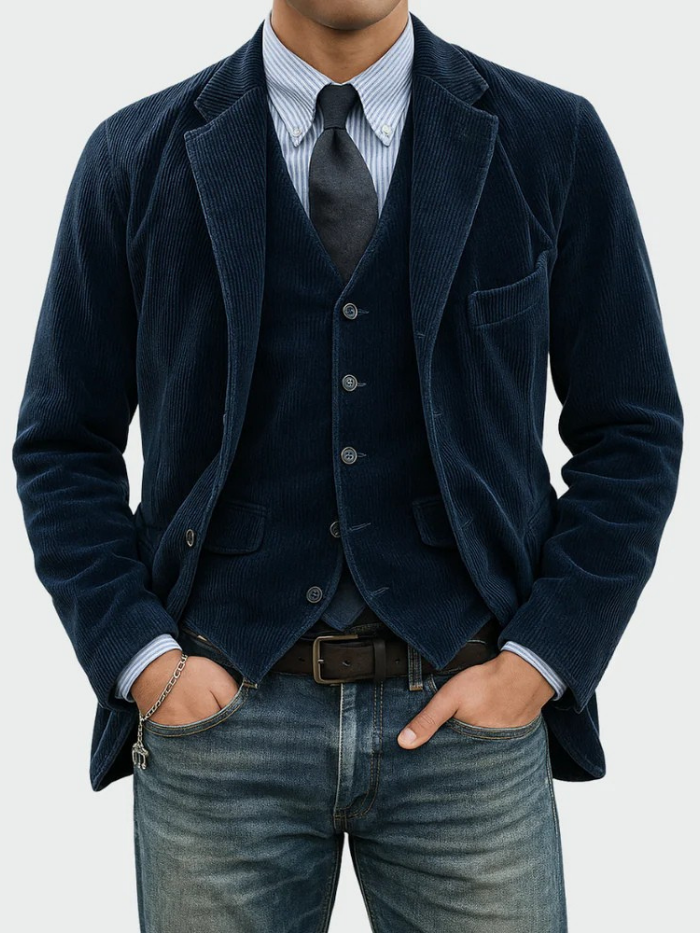 Tommy™ | Completo 2 pezzi: Blazer e Gilet