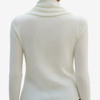 Patricia™ Maglione con collo drappeggiato