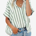 Iselise™ camicetta a righe