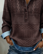 Lorenza™ | Maglia Casual Elegante con Bottoni
