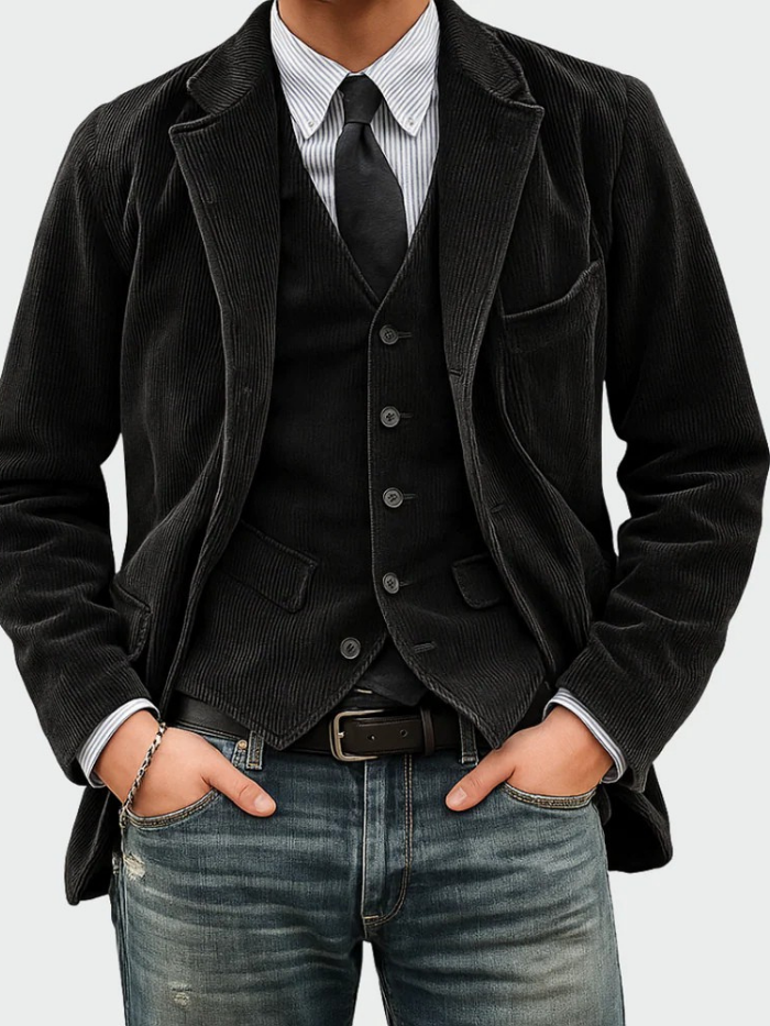 Tommy™ | Completo 2 pezzi: Blazer e Gilet