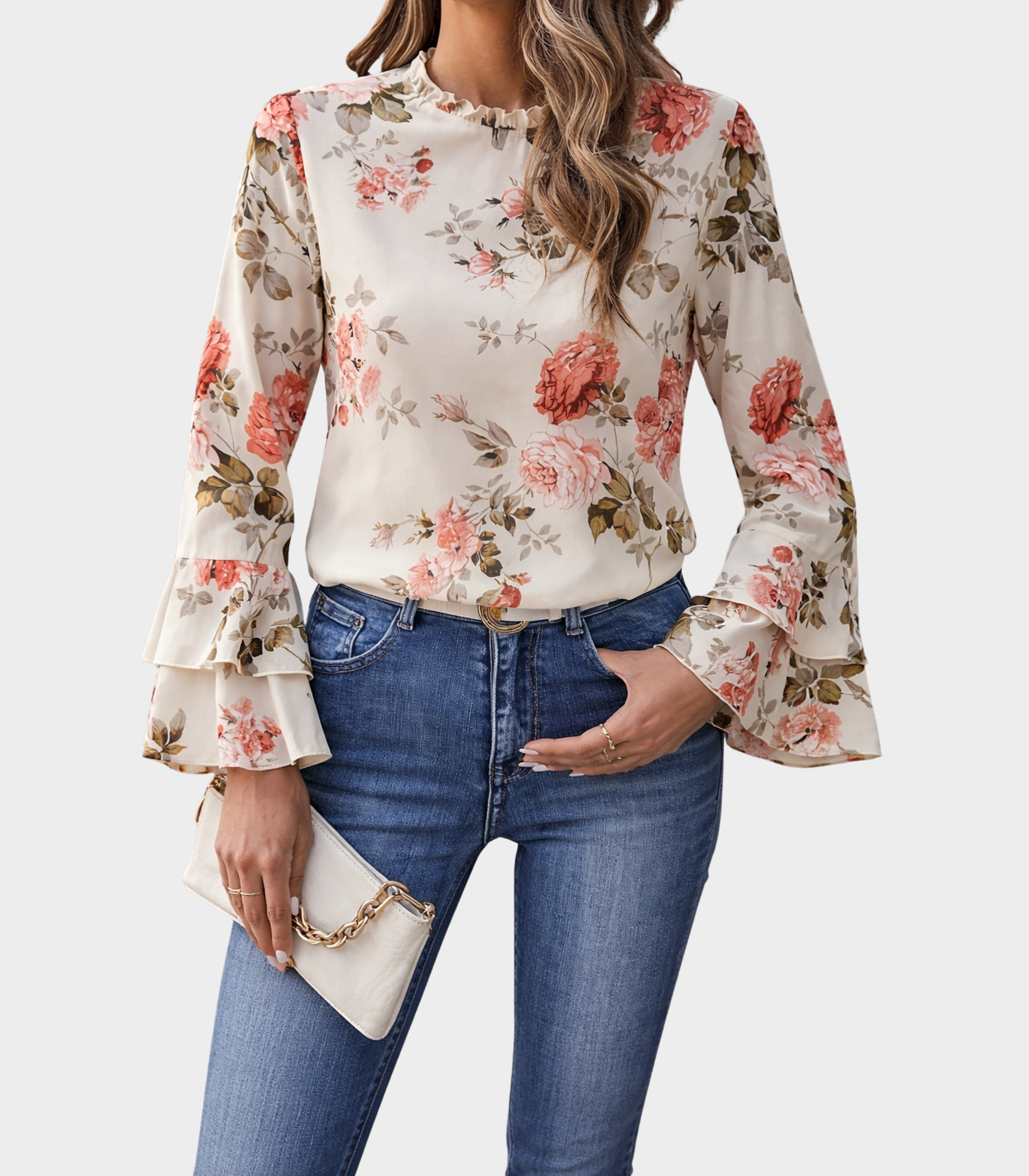 Camicetta Floreale Eleganza Senza Tempo