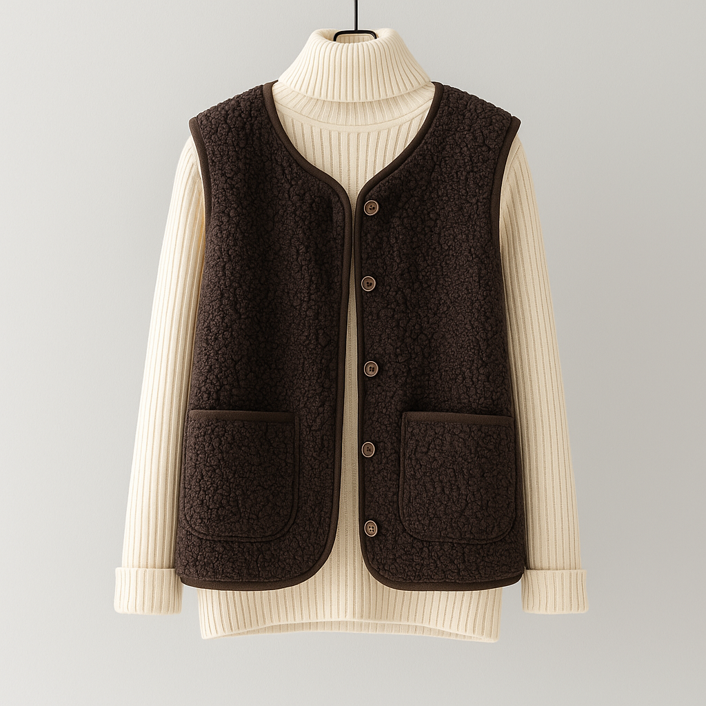 Celeste | Gilet Trapuntato Versatile da Donna | Comfort Senza Tempo