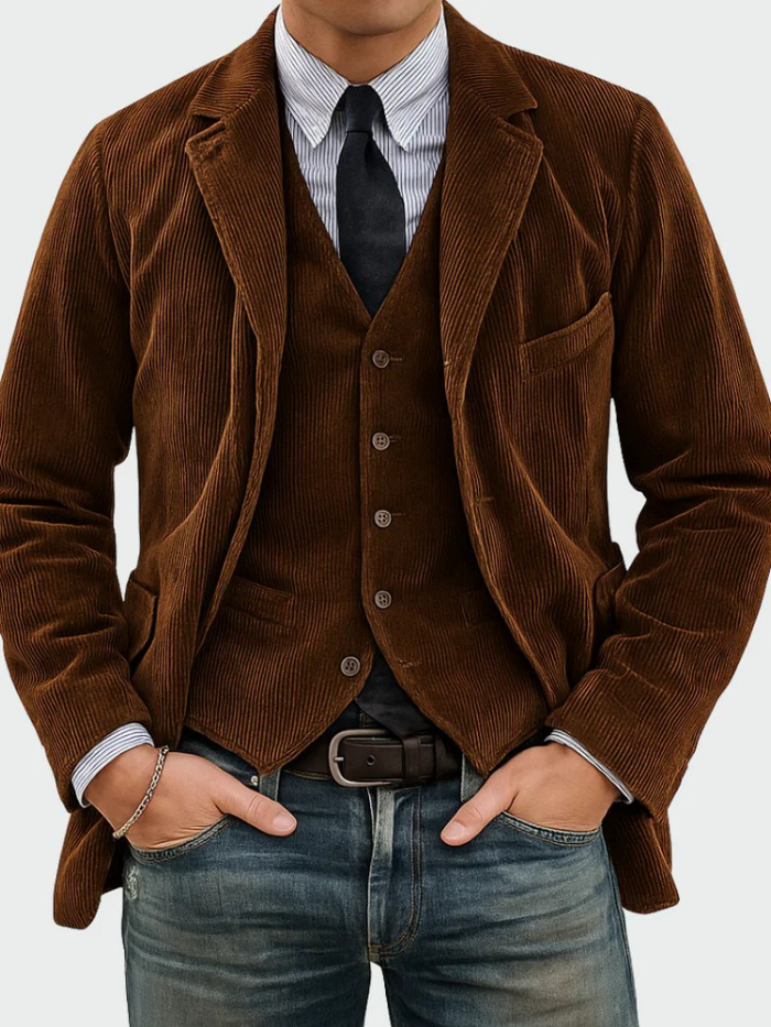 Tommy™ | Completo 2 pezzi: Blazer e Gilet