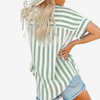 Iselise™ camicetta a righe