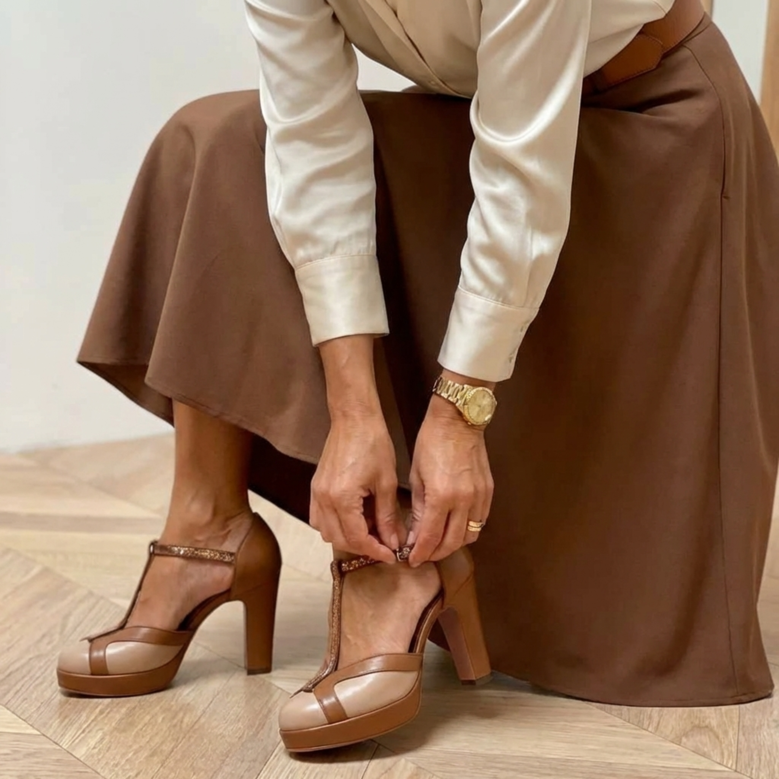 Sandali Vintage Eleganza Decisa