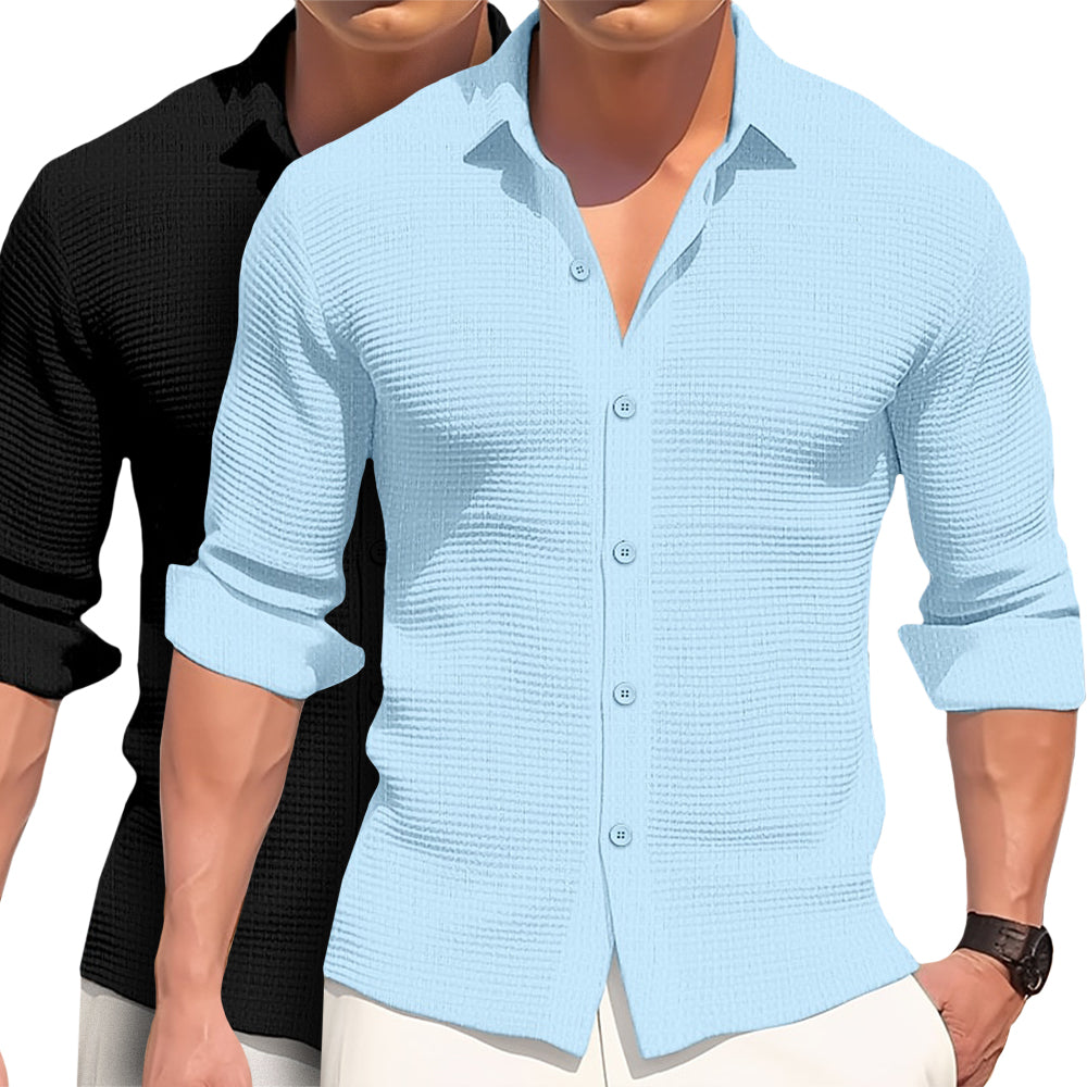 Camicia casual in cotone
