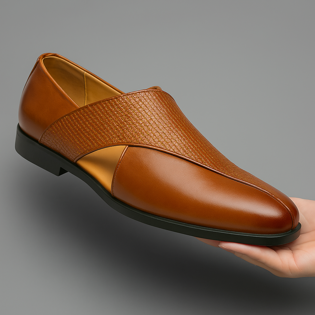 Mocassini in pelle vintage