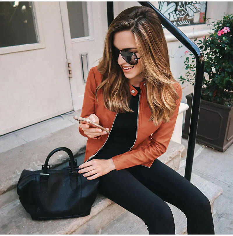 Sophia | Giacca in Pelle Italiana