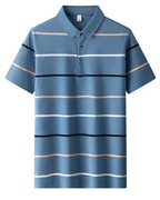 Polo elegante a righe
