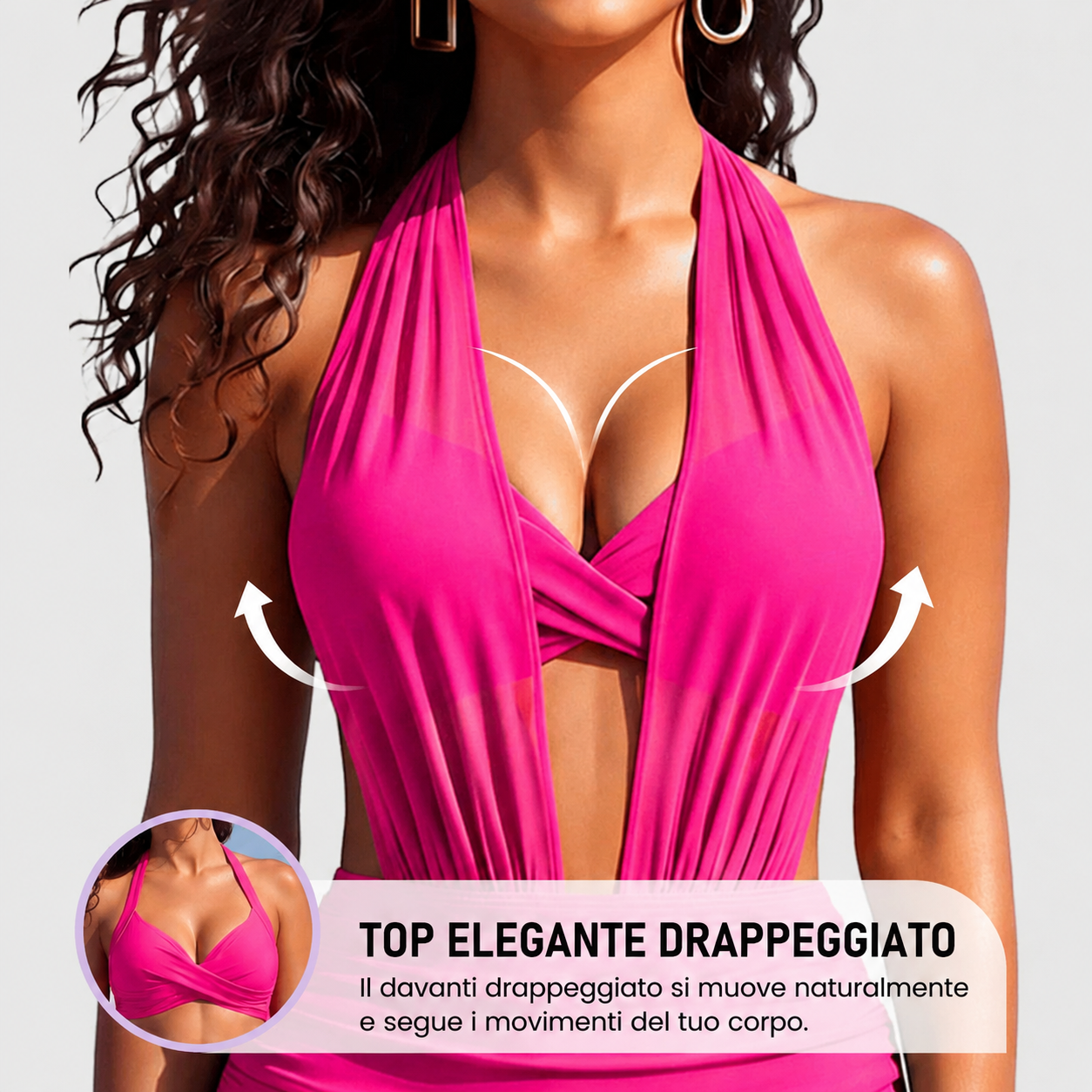 Sabina | Bikini Modellante 2-in-1 a Vita Alta