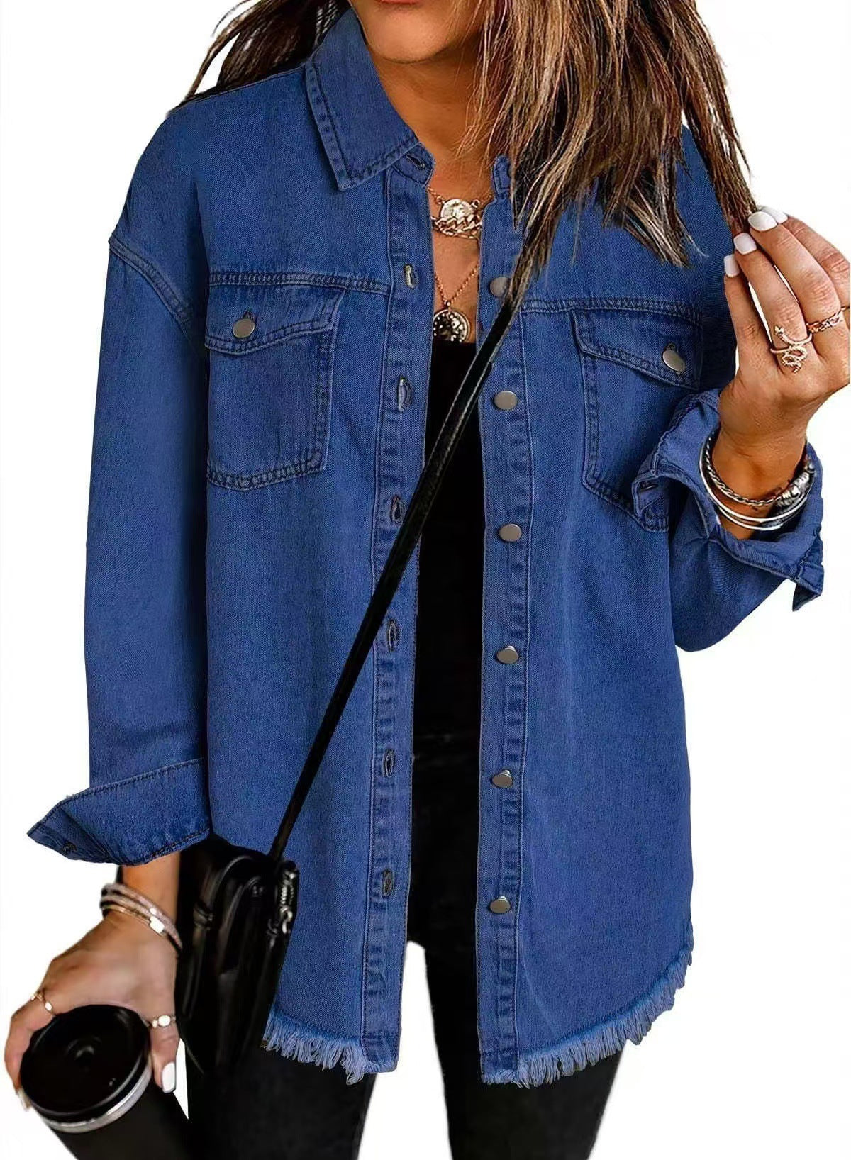Roxane | Giacca di Jeans Classica per il Giorno per Giorno