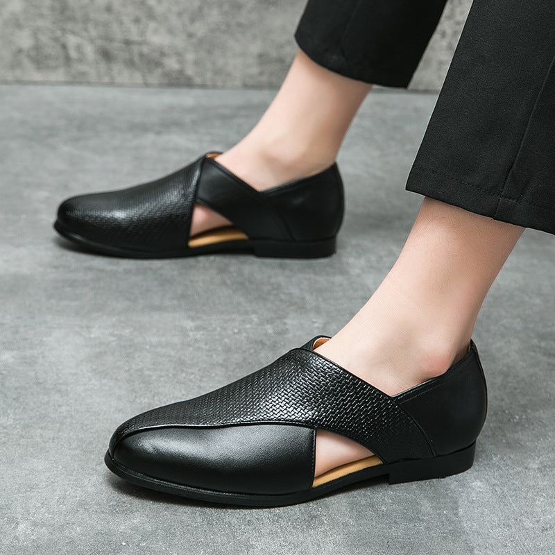 Mocassini in pelle vintage