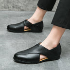 Mocassini in pelle vintage