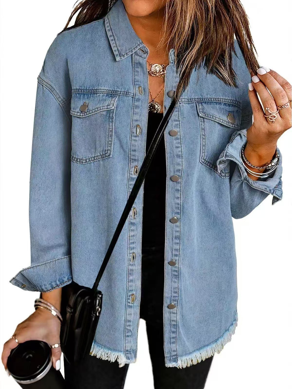 Roxane | Giacca di Jeans Classica per il Giorno per Giorno