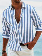 Camicia elegante a righe