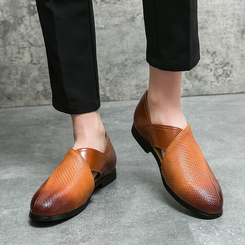 Mocassini in pelle vintage