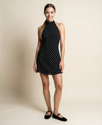 Abito Mini Halter Pois Bella