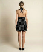 Abito Mini Halter Pois Bella