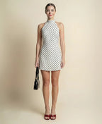 Abito Mini Halter Pois Bella