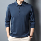 Polo elegante a maniche lunghe