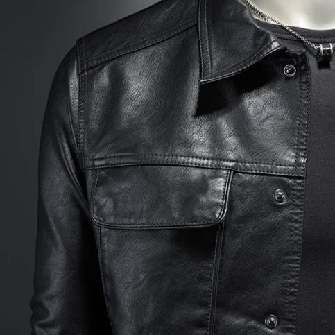 Jorge | Giacca in Pelle Premium Stile Moto