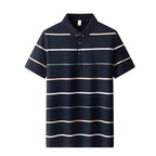 Polo elegante a righe