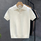 Polo in maglia traspirante