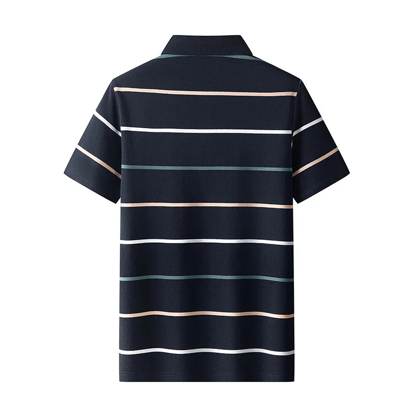Polo elegante a righe