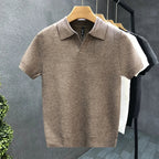 Polo in maglia traspirante