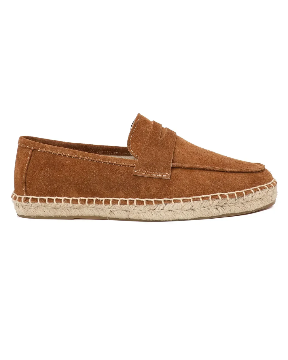 Espadrillas eleganti in pelle scamosciata