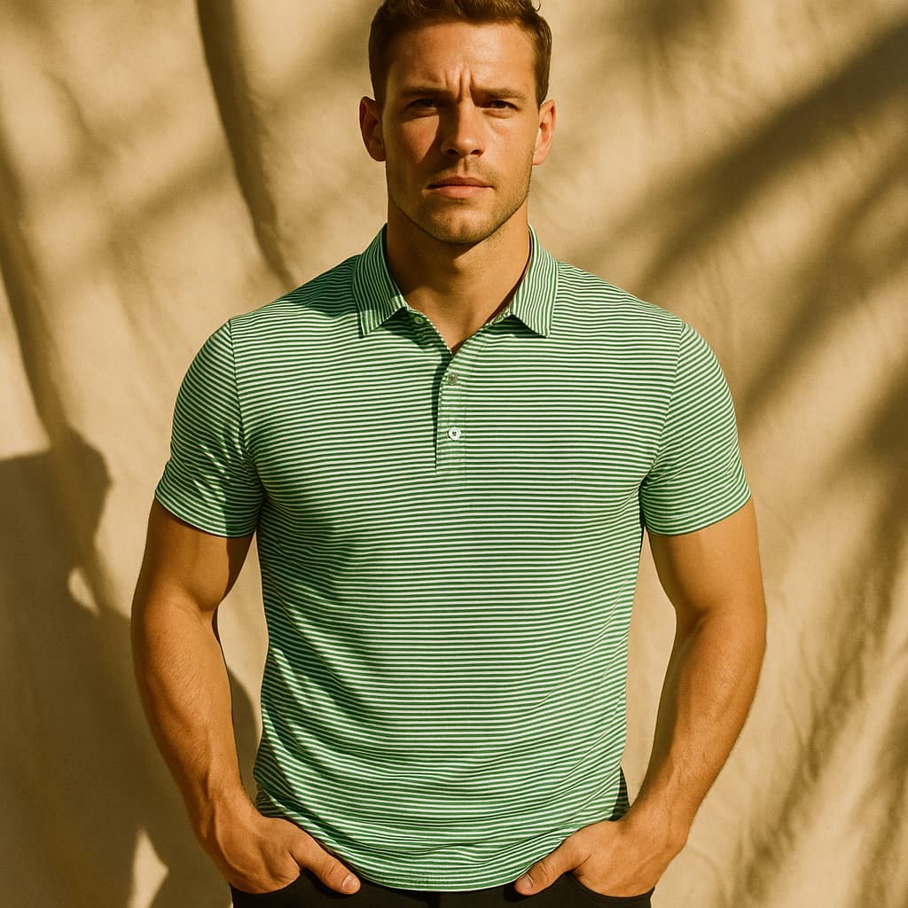 Polo a righe