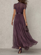 Ashley | Abito lungo in chiffon vintage