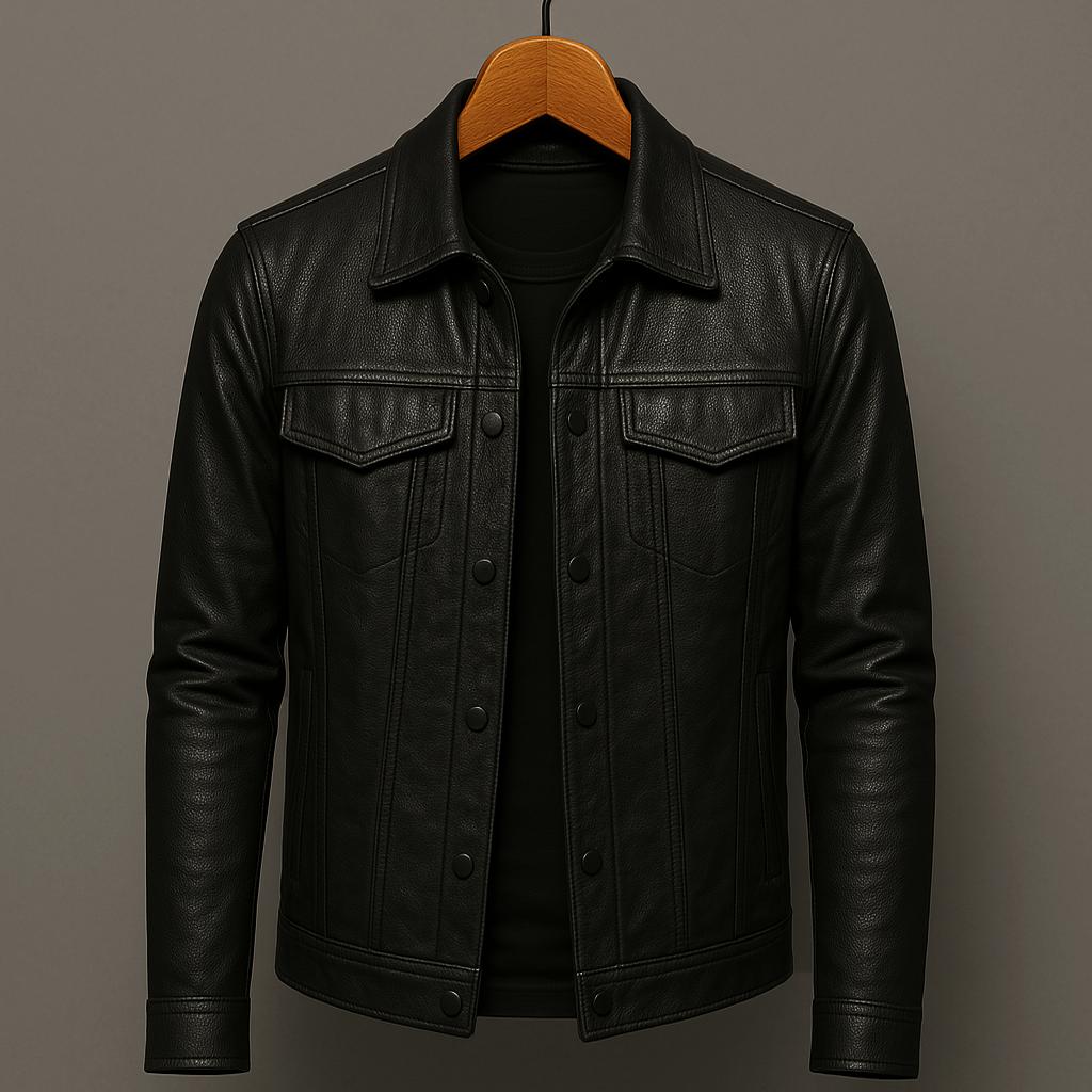 Jorge | Giacca in Pelle Premium Stile Moto