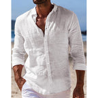Camicia di lino casual