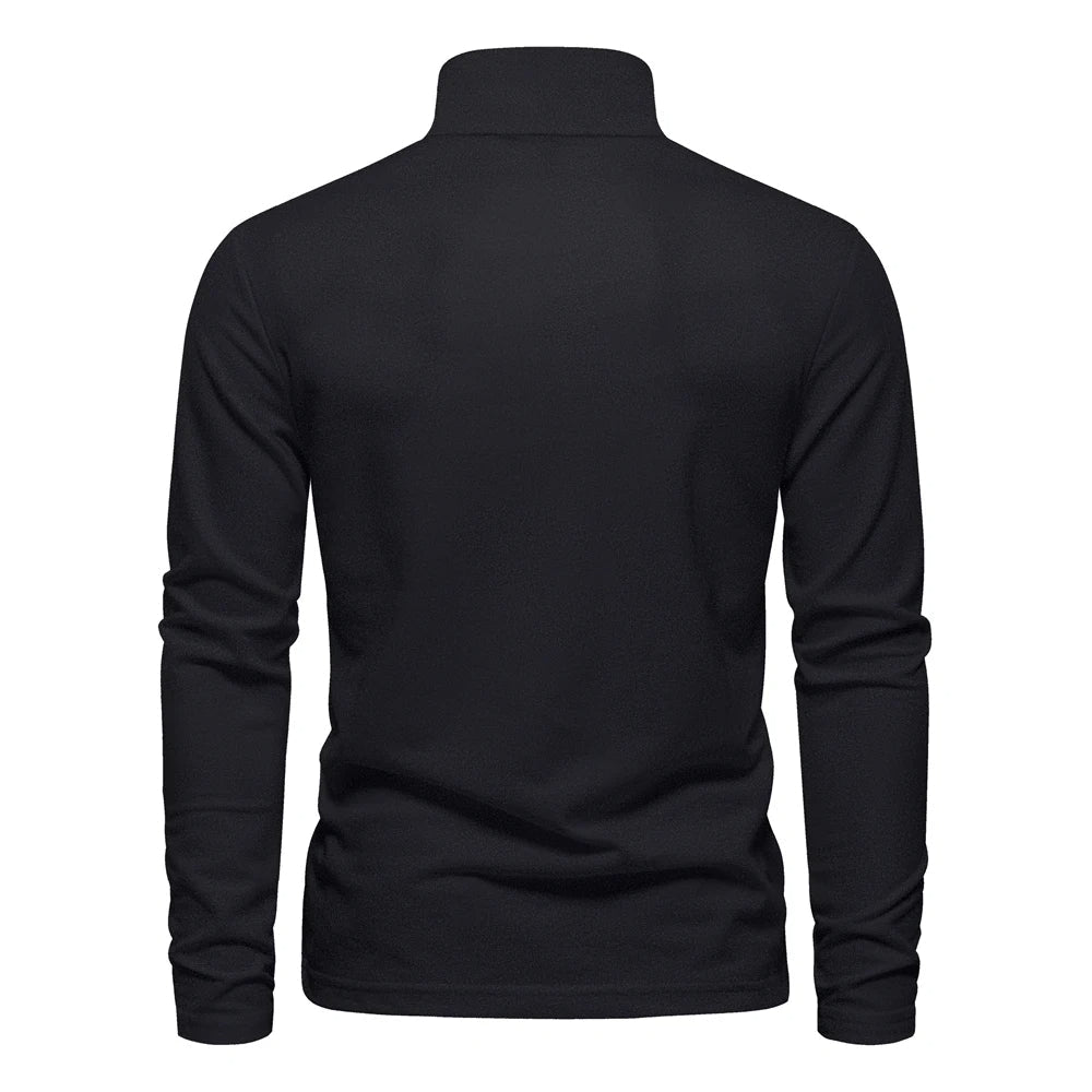 Polo casual a maniche lunghe
