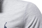 Polo casual a maniche lunghe