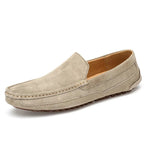 Mocassini in pelle scamosciata premium chic