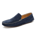 Mocassini in pelle scamosciata premium chic