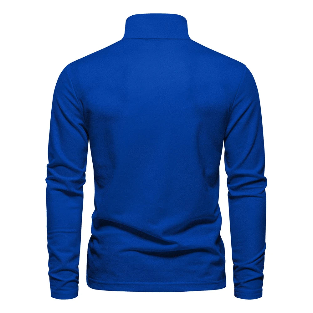Polo casual a maniche lunghe