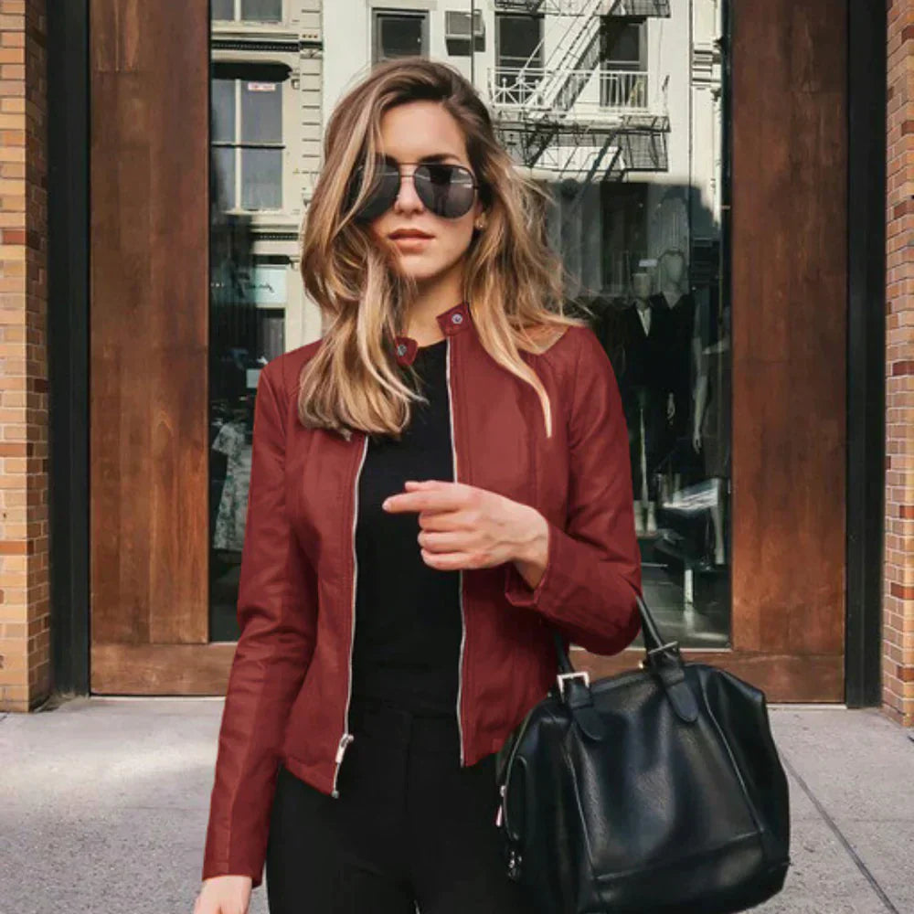 Sophia | Giacca in Pelle Italiana